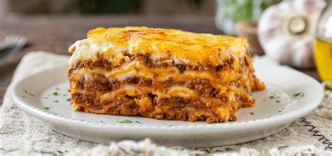 Lasagne Bolognese Hausgemacht Lecker Original Italienisch Rezept