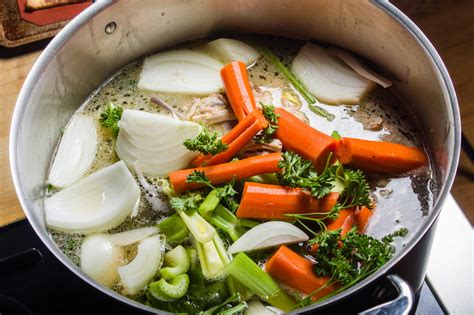 Homemade Chicken Broth - It's a great time to fill your freezer!