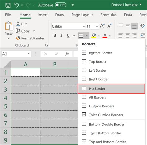 How To Remove Dotted Lines In Excel 3 Easy Fix