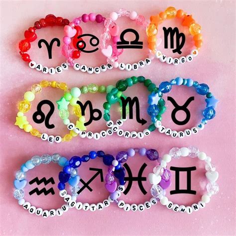 Pulseras De Los Signos Del Zodiaco