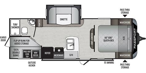 2021 Keystone Passport Sl Series West 240bhwe Specs And Literature Guide