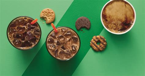 Dunkin Donuts New Girl Scout Cookie Coffee Flavors