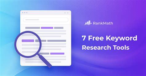 Best Free Keyword Research Tools Rank Math