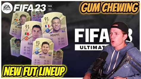 FIFA 23 ASMR Testing Out The New FUT Squad Gum Chewing