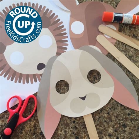 Forest Animal Crafts Roundup