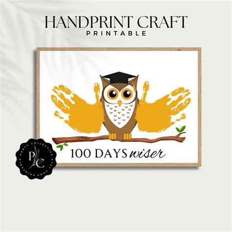 100 Days Of School Handprint Craft Celebrate 100th Day Of Learning