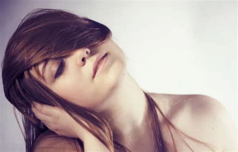 Wallpaper Girl Face Model Brunette For Mobile And Desktop Section Resolution