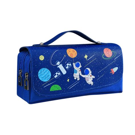 Space Astronaut Stationery Case Pencil Case Boys And Girls Large