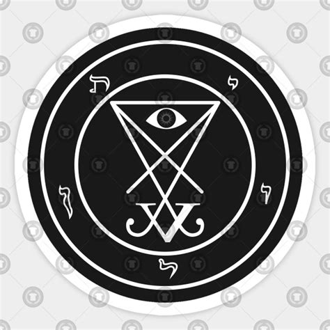 Lucifer Sigil - Lucifer Sigil - Sticker | TeePublic
