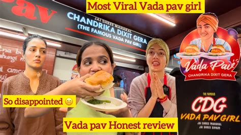 CHANDRIKA DIXIT VIRAL VADA PAV GIRL KE NEW LOCATION PE HUE ITNI BHEED