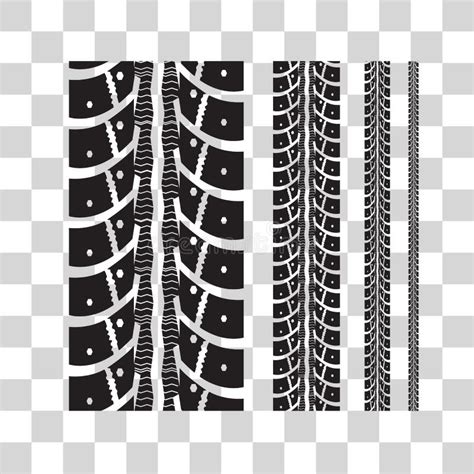 Tire Racing Tracks Transparent Background Stock Illustrations Tire