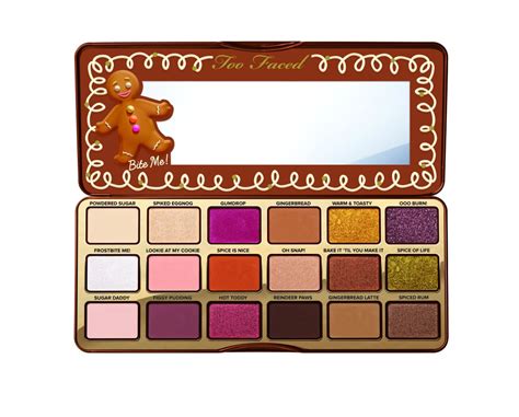 Too Faced Gingerbread Spice Palette Too Faced Christmas Collection