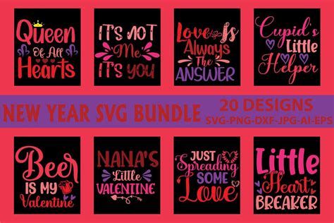 Valentines Day Svg Bundle Vol3 Bundle · Creative Fabrica