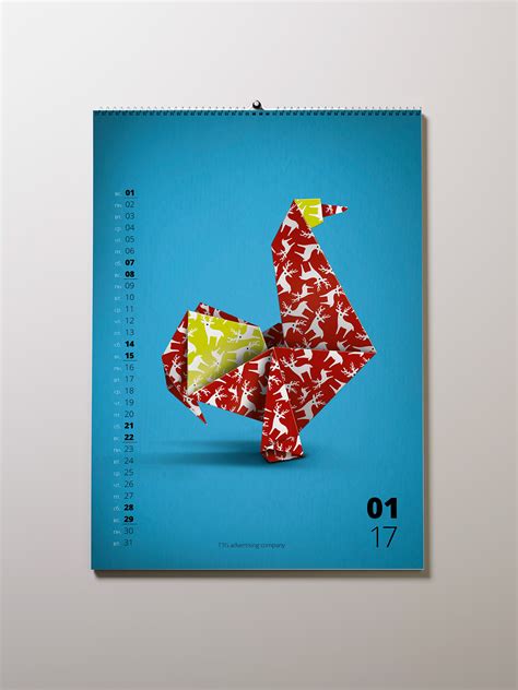 Календарь 2017 on Behance