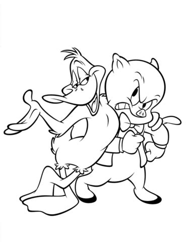 Daffy Duck And Porky Pig