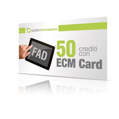 Crediti Ecm Ottieni 50 Crediti In Modo Semplice Con La ECM Card