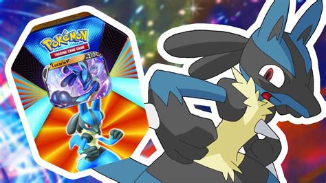 Opening A V Forces Lucario Tin Youtube