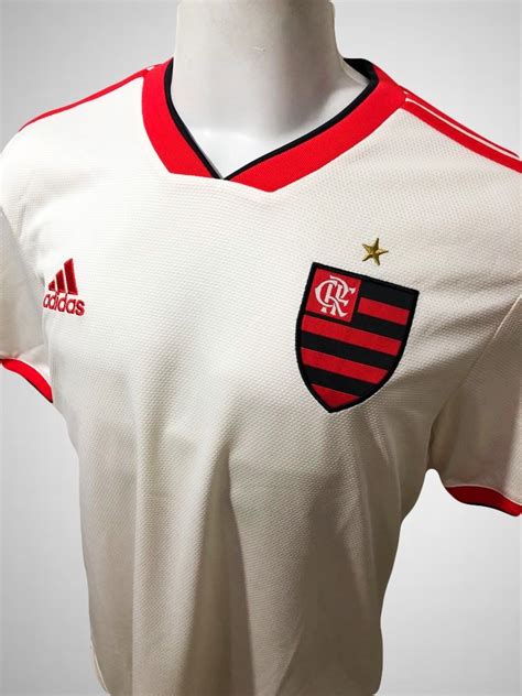 Camisa Original Flamengo Adidas Branca Ii 2018 Mercado Livre