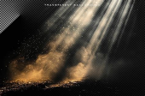 Premium Psd Lighting Rays Overlay On Transparent Background