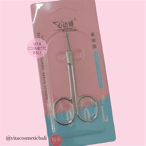 Jual Eyebrow Scissors Gunting Skot Mata Gunting Miring Alis Gunting