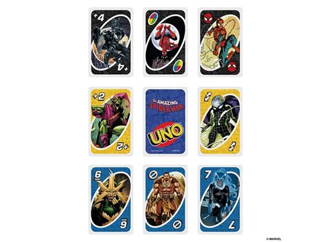 Ripley Juego De Cartas Uno Marvel Spider Man