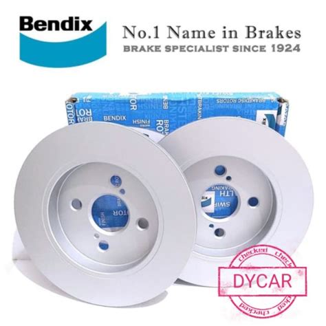 PERODUA MYVI LAGI BEST AXIA BEZZA FRONT DISC ROTOR BENDIX 1PAIR 2PCS