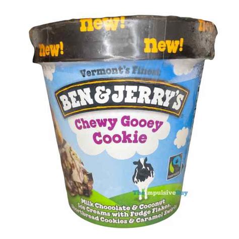 Review Ben And Jerrys Chewy Gooey Cookie Ice Cream The Impulsive Buy