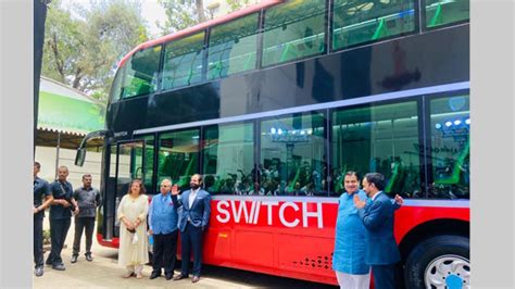 India's first electric double decker bus launched in Mumbai - Oneindia News