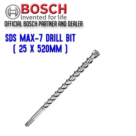 bosch sds max  drill bit   mm     shopee
