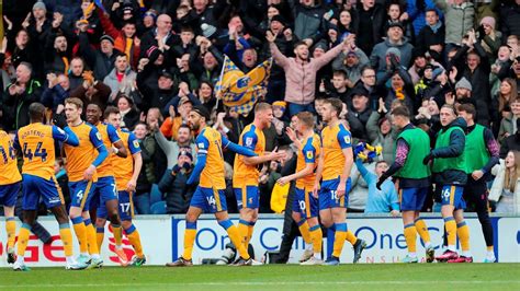 Report Stags 4 1 Doncaster News Mansfield Town