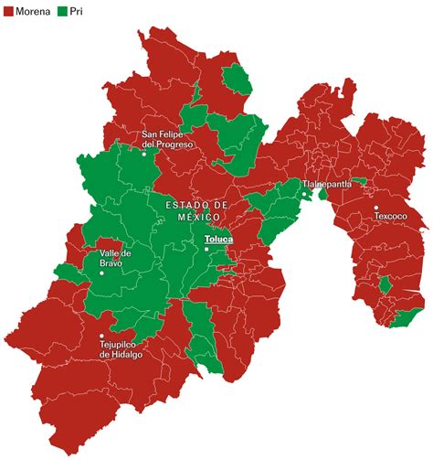 Elecciones M Xico As Vot Cada Municipio En Las Elecciones Del