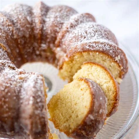 Southern Kentucky Butter Cake Rich Moist Bundt Cake