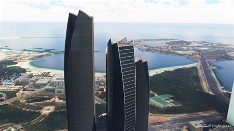 Etihad Towers for Microsoft Flight Simulator | MSFS