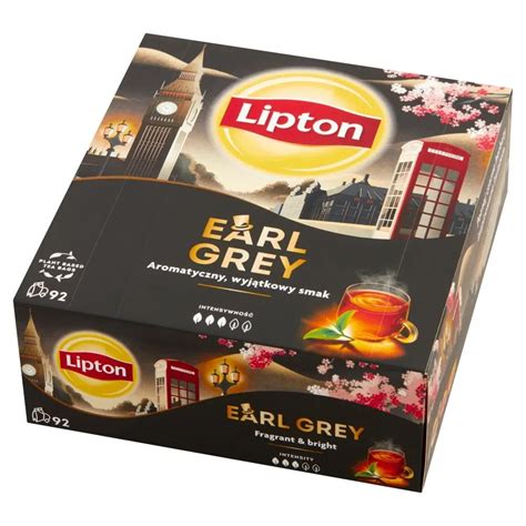 Lipton Earl Grey Herbata Czarna G Torebek Zakupy Online Z