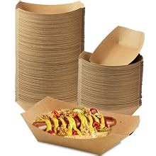 Amazon Mr Miracle Kraft Paper Food Tray Lb Pack