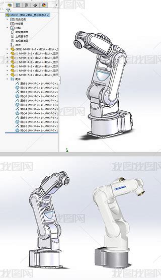 Solidworks模型机器人专题模板 Solidworks模型机器人图片素材下载 我图网