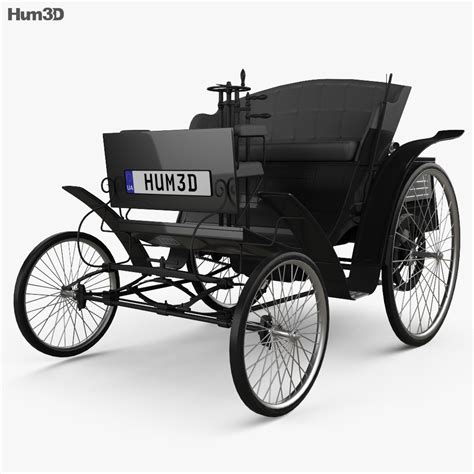 Benz Velo 1894 3D model - Hum3D