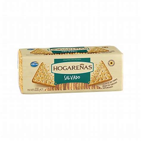 Galletas HOGAREÑAS Salvado 200g Tienda Popular