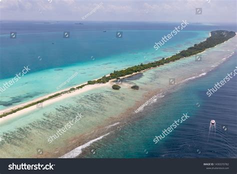 Aerial View Maldives Islands Atolls Maldives Stock Photo 1430370782 ...