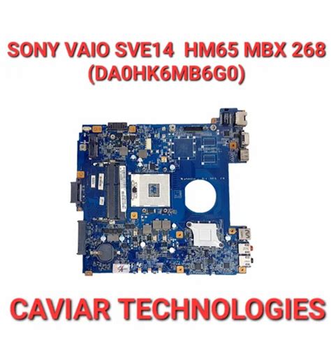 Intel Sony Vaio Sve Hm Mbx Da Hk Mb G Laptop Motherboard At