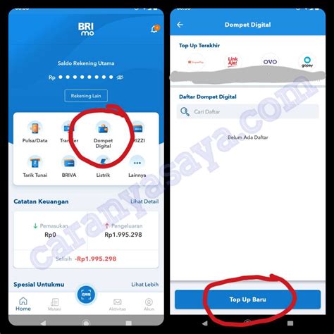 Cara Top Up Saldo Dana Pakai Brimo Terbaru Gratis Biaya Admin