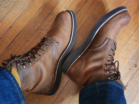 3343 Blacksmiths Resoled With Brown Vibram 2060 Sport Soles R