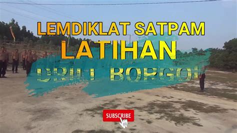 Latihan Drill Borgol Polri Youtube