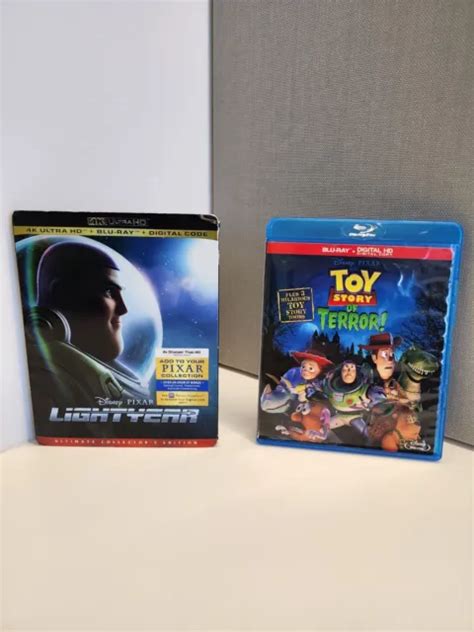 LIGHTYEAR 4K ULTRA HD Blu Ray 2022 Pixar Disney Toy Story Of