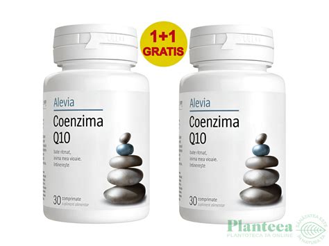 Pachet Alevia Conezima Q10 2x30cp Pret 42 0 Lei Planteea