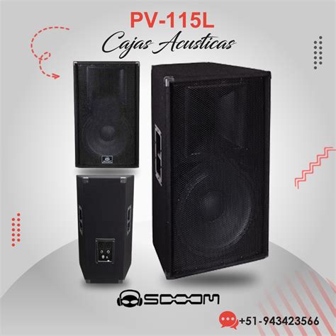 Pv L Parlante Sooom Vias W W Rms Import Audiotec Sac