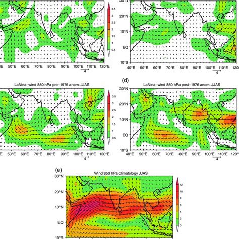 Composite Of Wind Anomalies At Hpa Ms Vectors And Associated