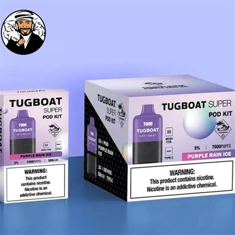 Tugboat Super 7000 Puffs Pod Kit Vapors Dubai