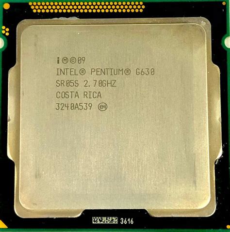 Intel Pentium Processor G630 Lga 1155 Used Lazada