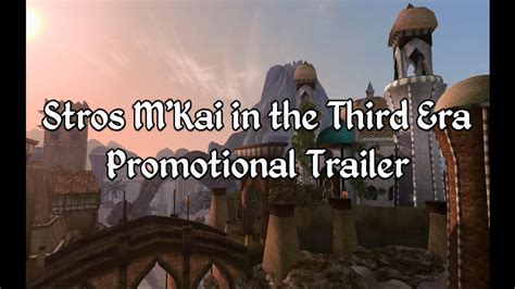 Morrowind Modding Trailers Stros M Kai Promotional Trailer Youtube